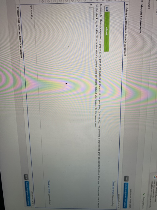  Gre you put ework mt: Module 4 Homework Search this ou