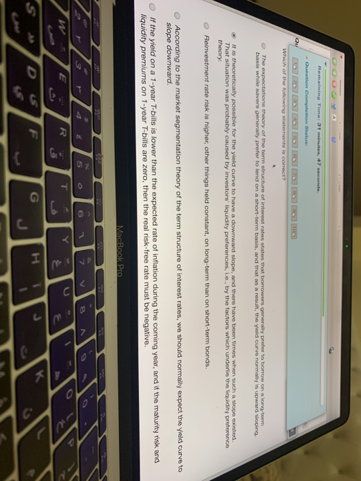  OODA Remaining Time: 37 minutes, 47 seconda Question Completion Status Qu