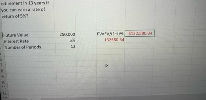  Using Excel, Create a new worksheet for each problem. You must