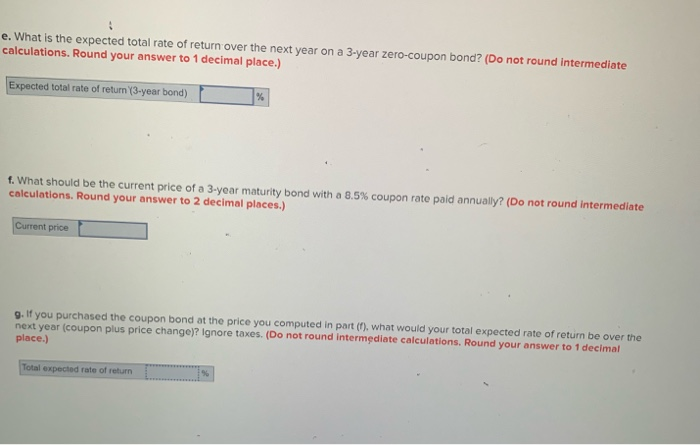 as follows: Maturity (Years) YTM (%) 5.5% 6.5 8.5 a. What are