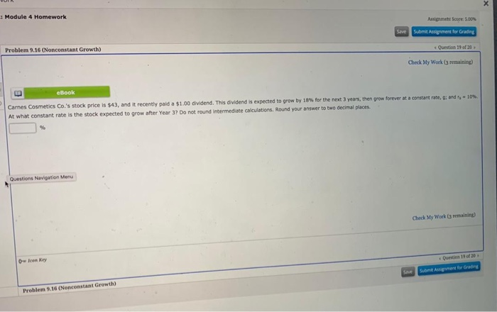  : Module 4 Homework Assight Scee 5.0 Save Submit Assignment for