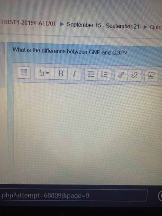  What is the difference between GNP and GDP