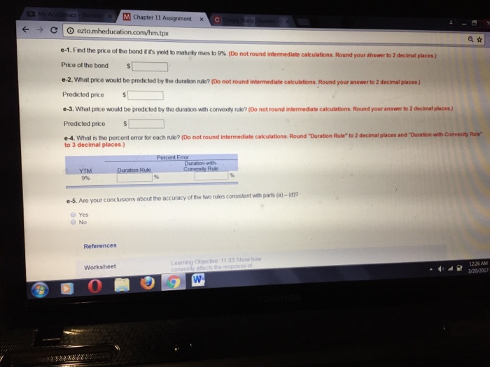 making annual coupon payments with a coupon rate of 14.3% has duraton
