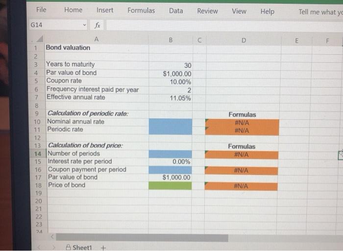  File Home Insert Formulas Data Review View Help Tell me what
