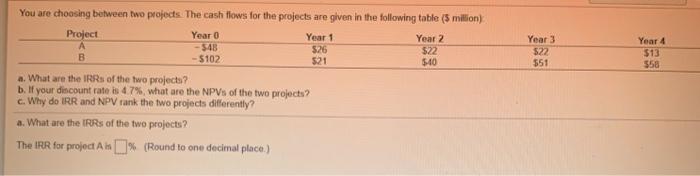 Please answer all letters. A Year 3 522 $51 Year 4 $13