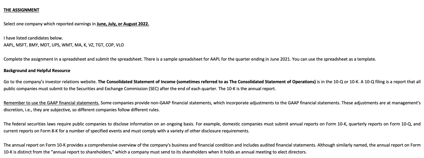 please help all information is here answer on excel , choose which