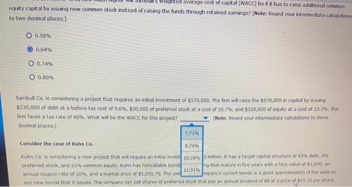 has a target capital structure of 59% debt, 6% preferred stodc, and