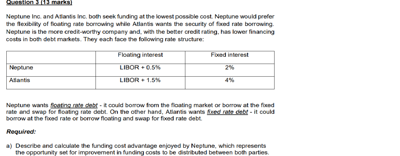 b) Based on your analysis in part a), please suggest the type