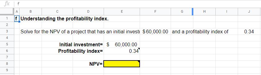  Use formulas to complete the problem and show the used formulas;