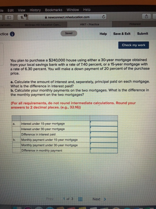  ile Edit View History Bookmarks Window Help ucation.com HW7- Practice ctice