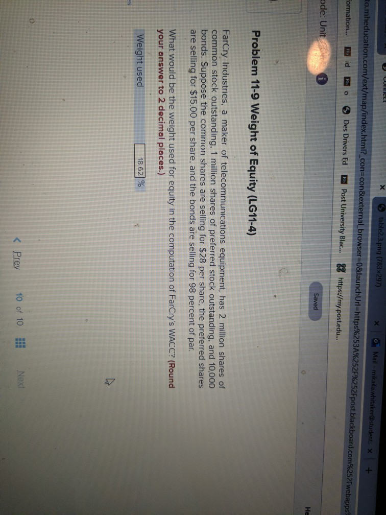 CURELE X table2.3.png (783x297) Mail mikaila.whitaker@student X Zo.mheducation.com/ext/map/index.html?_con=con&external_browser=0&launchUrl=https%253A%252F%252Fpost.blackboard.com%252Fwebapps Formation... Des Drivers