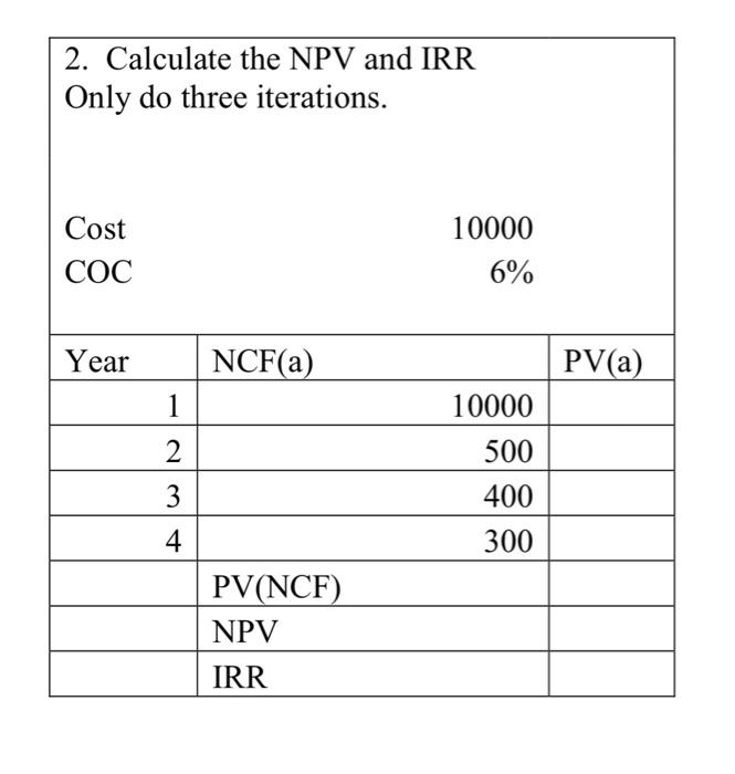 Please post the work instead of a spreadsheet so I can understand