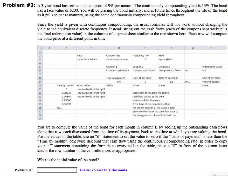 only do question 4, please show the excel reference Problem #3: A