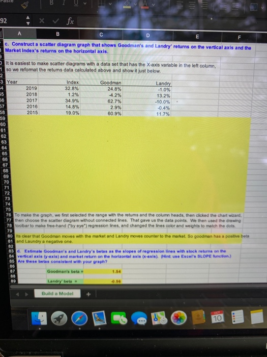 calculate the two companies' required returns. Market risk premium (RPM) - 5.000%