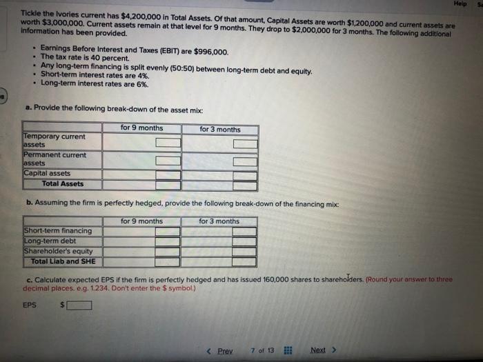 Total Assets. Of that amount, Capital Assets are worth $1,200,000 and current