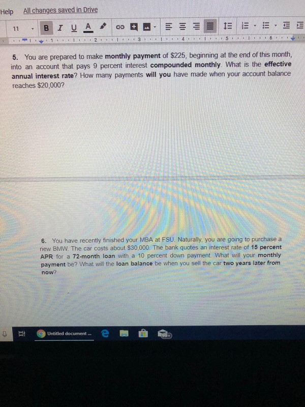  Note: Show how to solve the problems using a BA ll