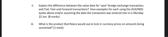 trade in their smallest market, New Zealand had been 'well down, and