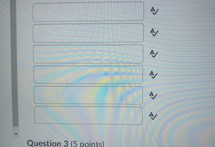 Use 1. Cash 2. Accumulated Depreciation 3. Notes Payable 4. Retained Earnings