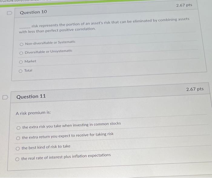 share price O an unchanged share price D Question 6 In semi-strong