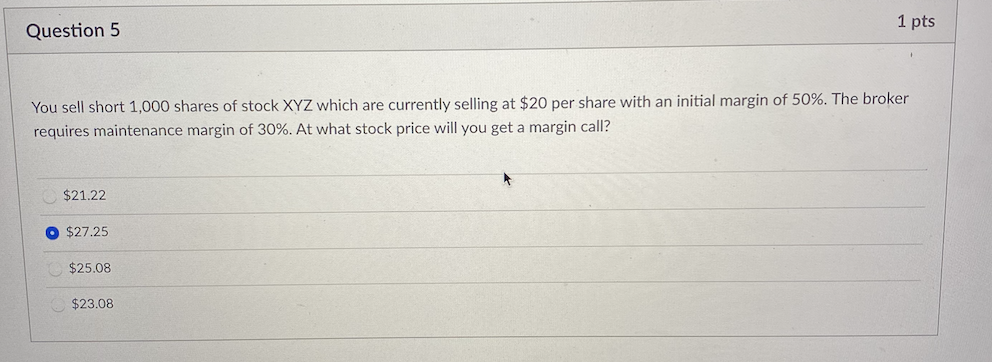 Bid Ask Price Size Price Size 23.16 172000 23.17 10900 23.15 27800