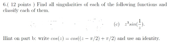 i stuck here please solve this question 6.( 12 points ) Find