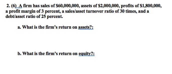  PLEASE SHOW ALL WORK FOR THE PROBLEM! I do not receive