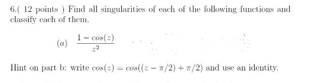 i stuck here please solve this question 6.( 12 points ) Find