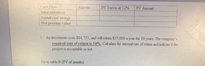invest today if your investment earns an annual interest rate of 12