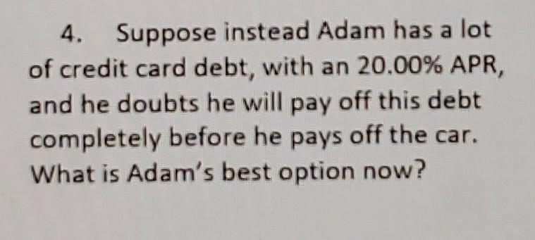 graduated, and has a good job at a decent starting salary. He