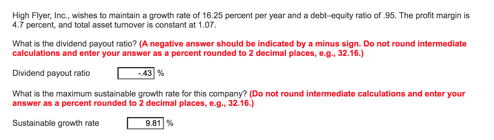 I need help solving this question High Flyer, Inc., wishes to maintain