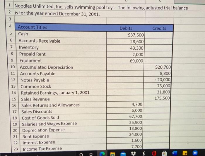 the formulas written out so i can see where the answers cam