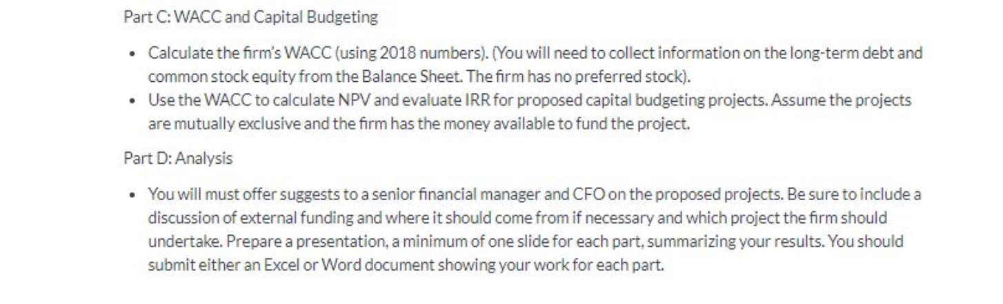 attached ratios. Write a couple sentences interpreting the ratio. Calculate and interpret