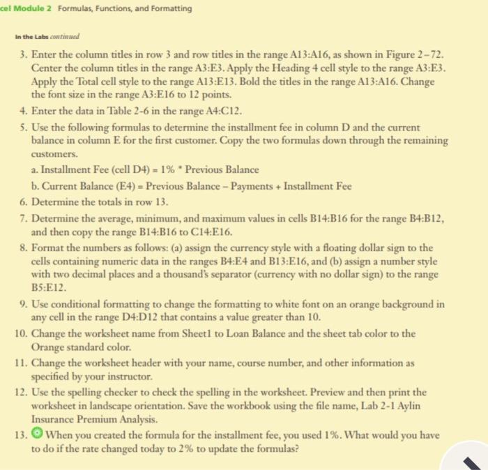 use a workbook following the guidelines concepts, and skills presented in this