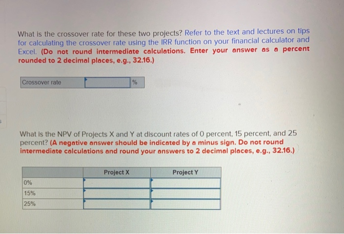 (X) -$20,100 0 14.32 points Cash Flow () $20,100 10,150 7,825 8,725