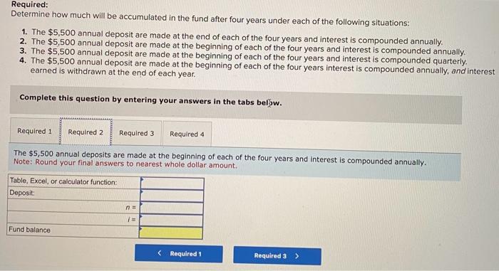 $5,500 each to a special building fund. The fund's assets will be
