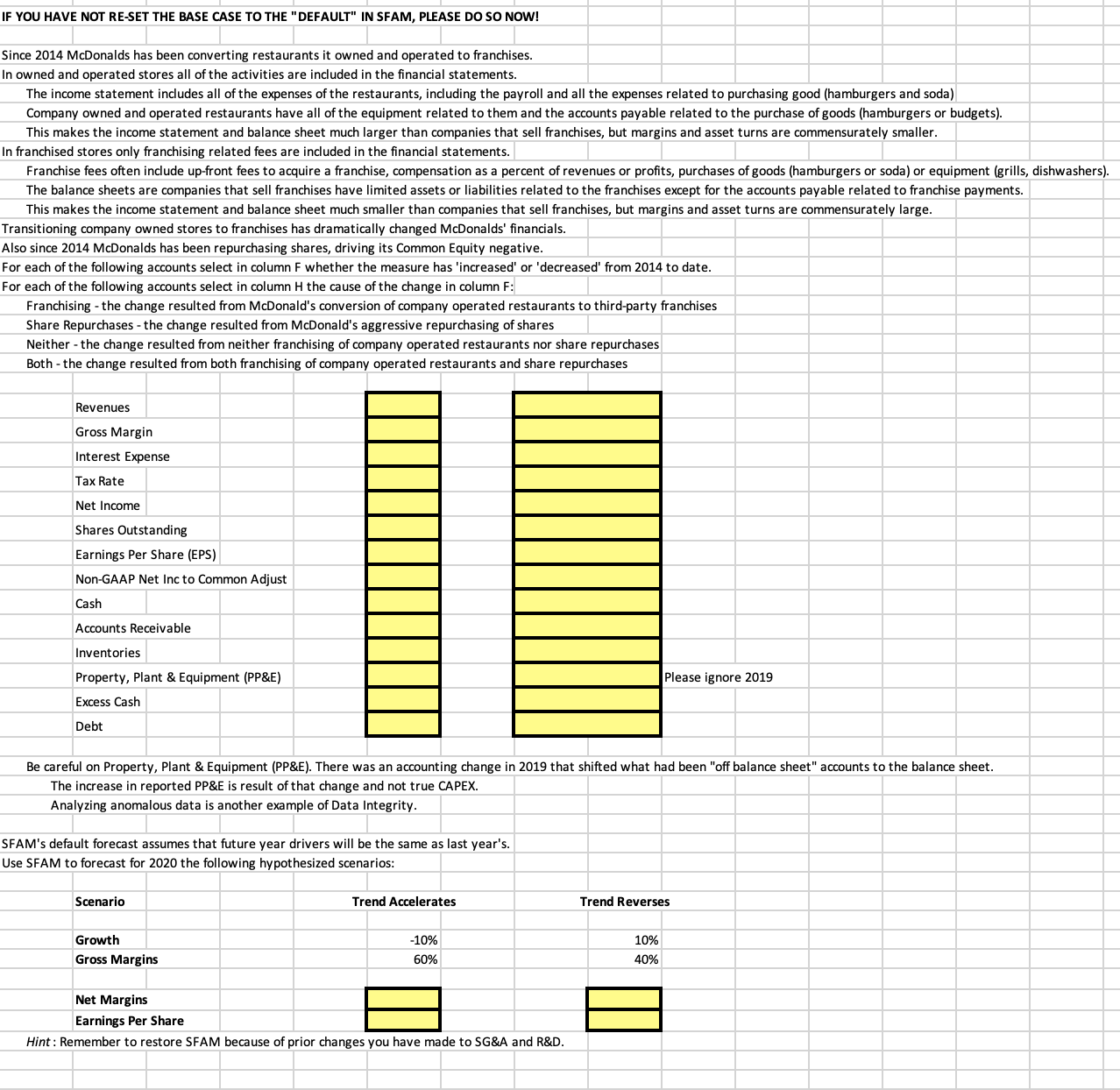 set to the consensus revenues and EPS we used in the last