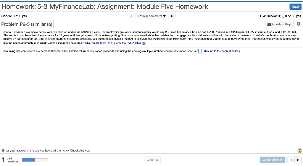 Joetta Hernandez is a single parent with two children and earns $38,900