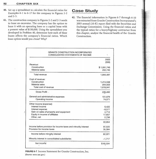  1. Quick Ratio (2003): 2. Current Ratio (2003): 3. Current Liabilities