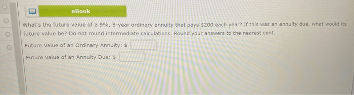 doubled to 8%, what would its present value be? Round your answers