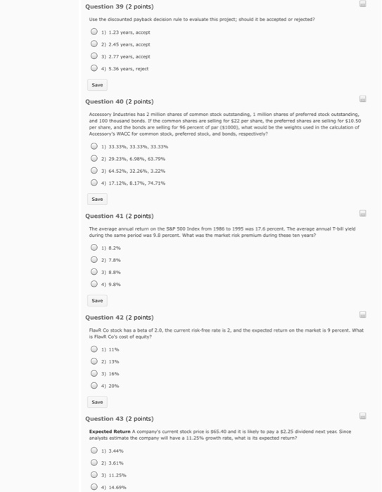  Use the discounted payback decision rule to evaluate this project; should