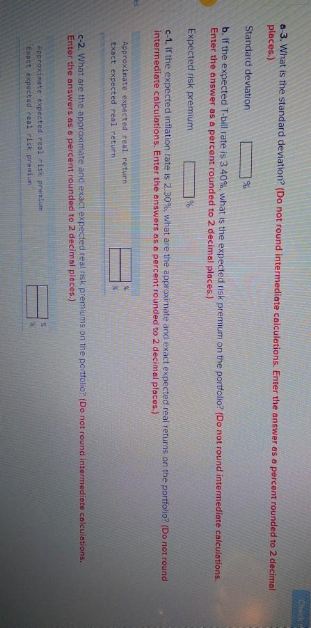 Consider the following information about three stocks: State of Economy Boom Normal