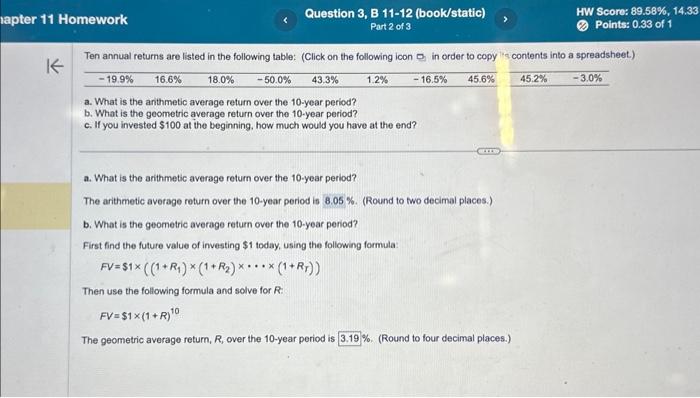 ANSWER IS PROBLEM A B AND C a. What is the arithmetic