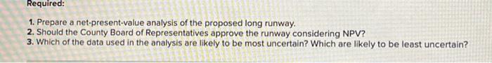 (Algo) [The following information applies to the questions displayed below.] Washington County's