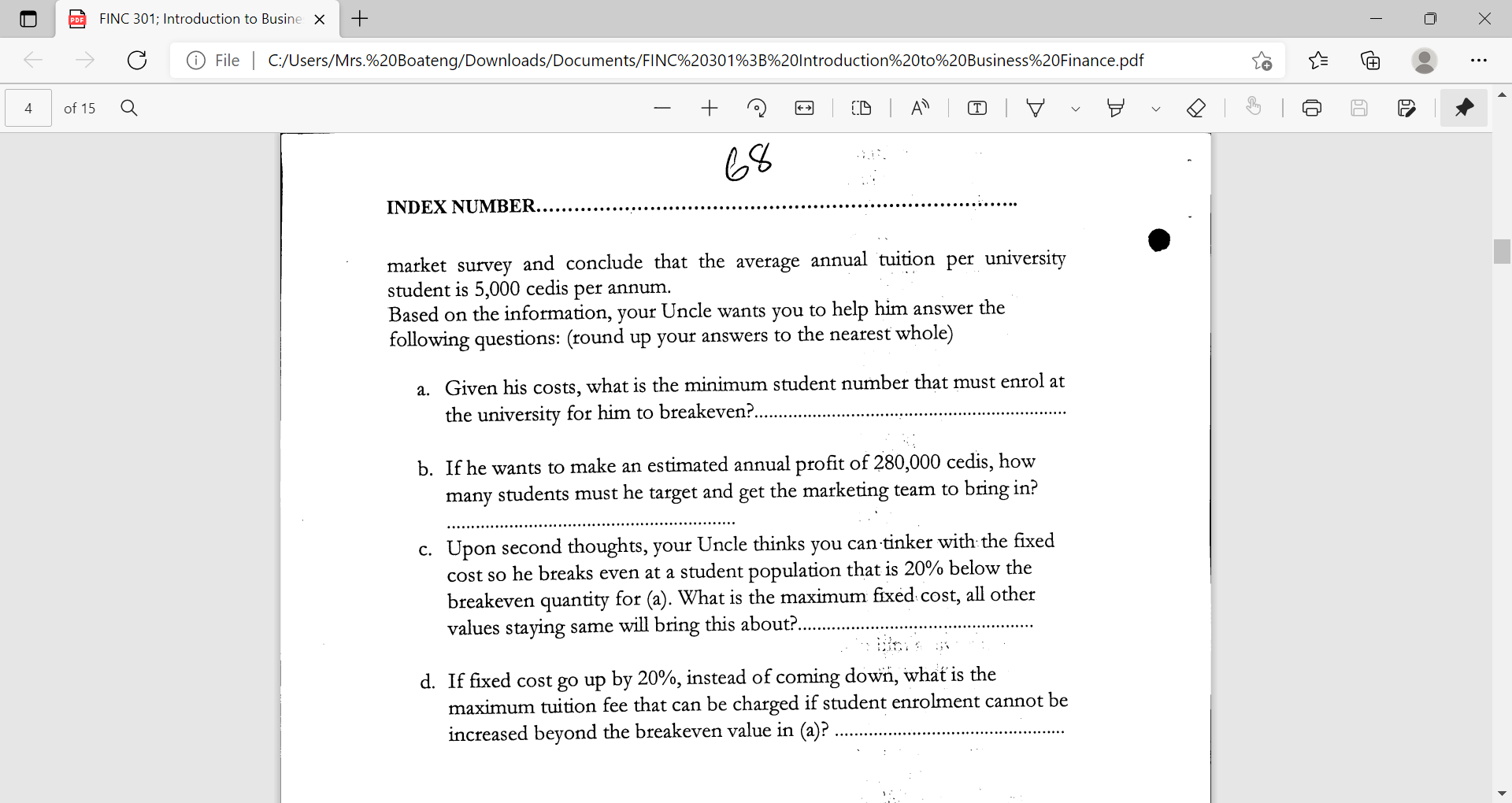 o? @ ... 4 of 15 + D LAND 2. Your Uncle