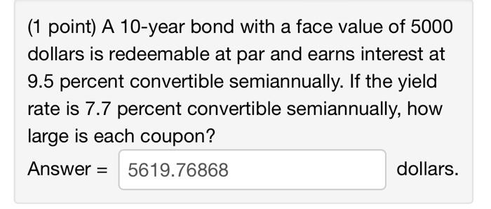 at par, with the first having a redemption date 3 years prior