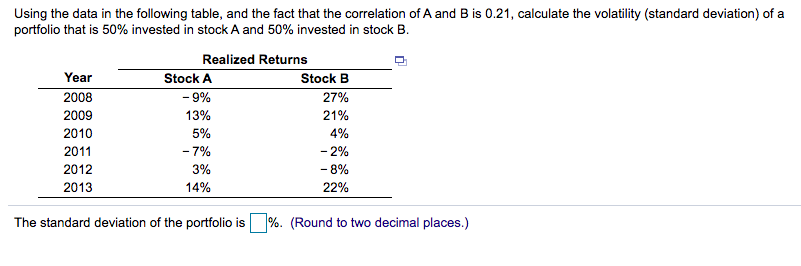  * The answer is not 18.99% * Using the data in