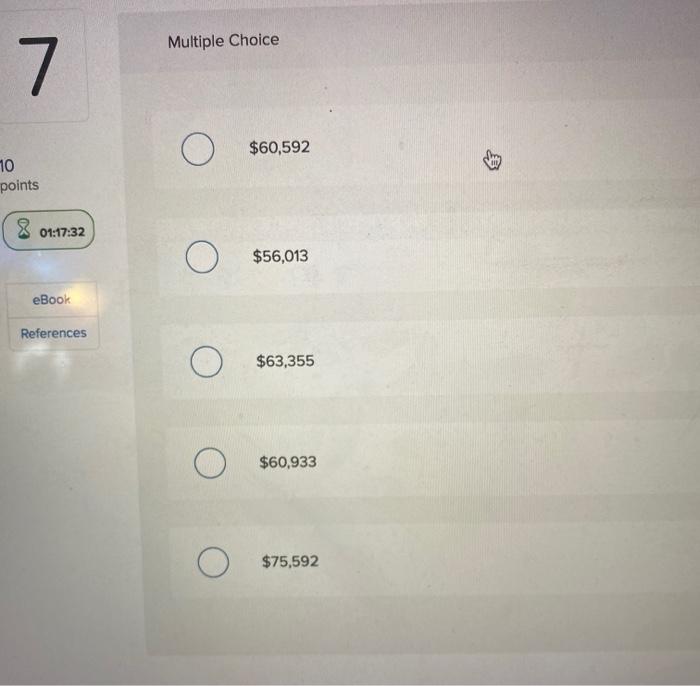 Need answer ASAP. 7 A company is considering a new 6-year project