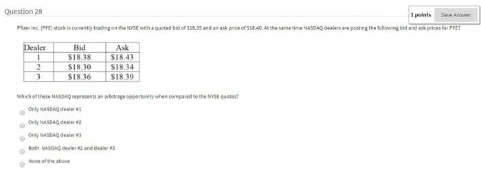 10.00 Buyer 2 arrived and traded at $10.04 Based on the information