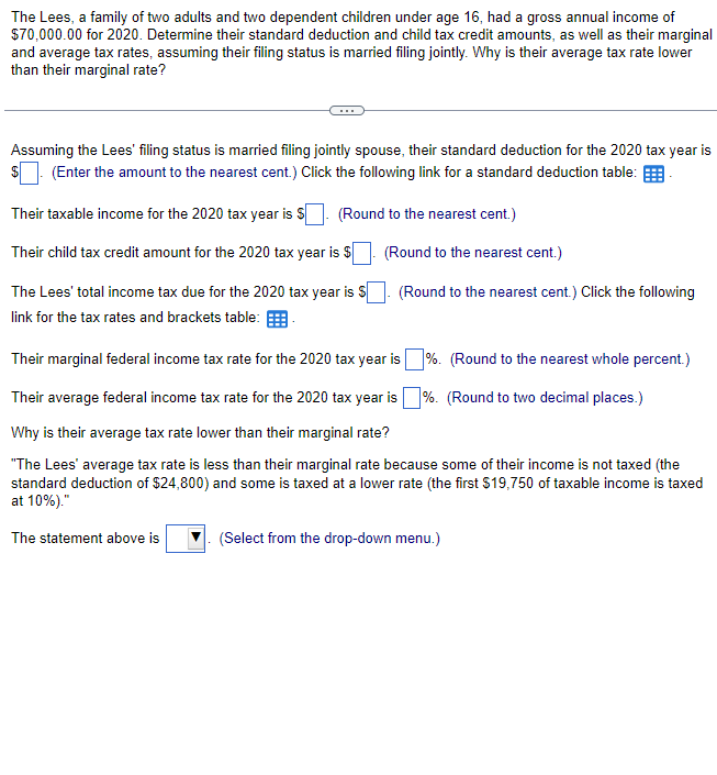 Answer all please will rate quick The Lees, a family of two