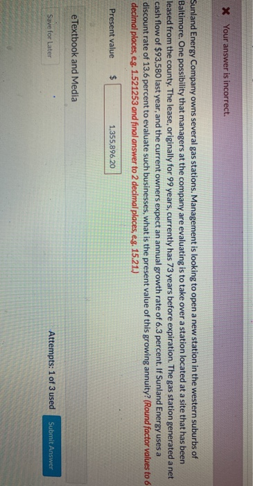 is incorrect. Nancy Jackson is a sales executive at a Baltimore firm.